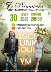 Virginia Yañez y Marc Milian en concierto en Andorra la Vella