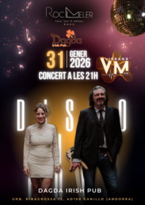 Virginia Yañez y Marc Milian en concierto en Dagda Pub