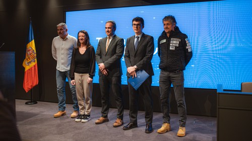 Presentación del Trofeu Borrufa 2026 en Andorra con autoridades y organizadores.