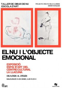 Cartel de la exposición sobre el cuerpo humano en Andorra la Vella