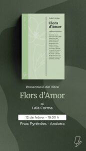 Portada del llibre Flors d'Amor de Laia Corma