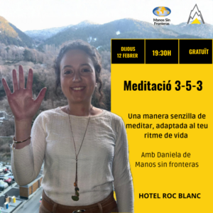 Participante del taller de meditación 3-5-3 en Escaldes-Engordany