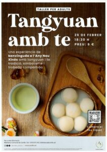 Taller de Tangyuan con té en la Biblioteca de Canillo