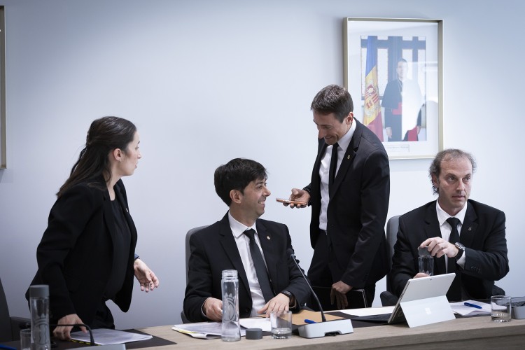 Reunión del Comú de Andorra la Vella sobre el presupuesto 2025