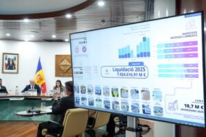 Presentación del superávit del Comú d'Encamp para el año 2025