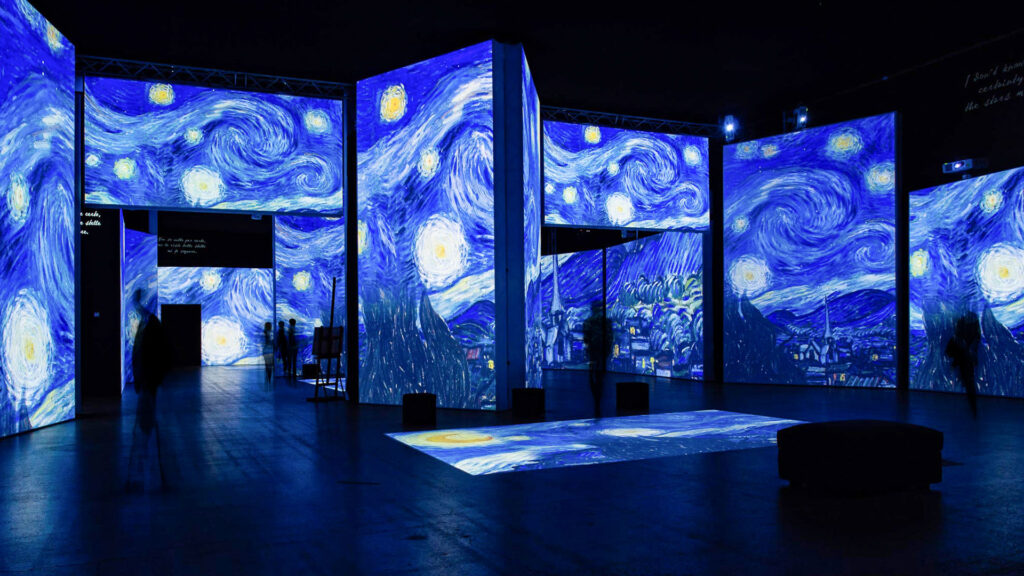 Experiencia inmersiva de obras de Van Gogh en Escaldes-Engordany