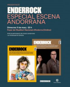Presentación de la revista Enderrock sobre la escena musical andorrana
