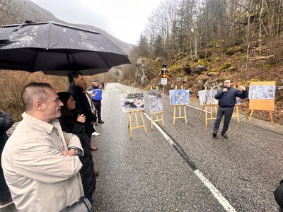 Reunión sobre la reobertura de la carretera RN20 en Andorra