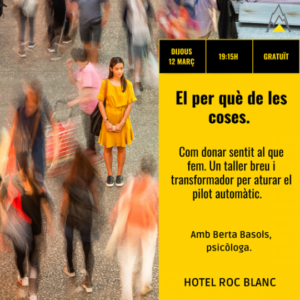 Taller sobre el sentit de la vida a Escaldes-Engordany