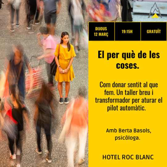 Taller sobre el sentit de la vida a Escaldes-Engordany