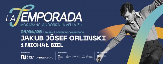 Cartel del concierto de Jakub Józef Orliński en Andorra la Vella