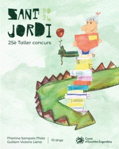 Cartel de la Diada de Sant Jordi 2026 en Escaldes-Engordany
