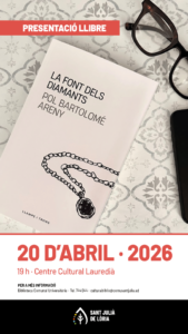 Presentación del libro La font dels diamants en Sant Julià de Lòria