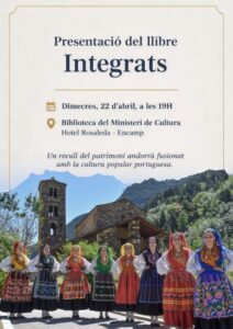 Presentación del libro Integrats en la Biblioteca Nacional de Andorra