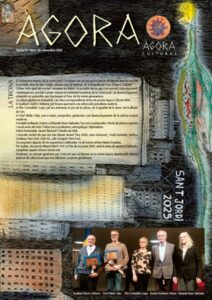 Portada de la revista Àgora número 38 con litografía de Sant Jordi 2026
