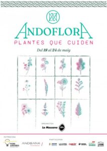 Cartel de la vetllada literària sobre la natura en Andorra