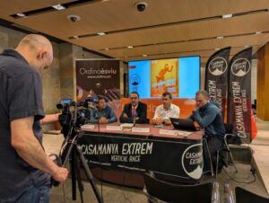 Presentación de la carrera vertical Casamanya Extrem en Ordino