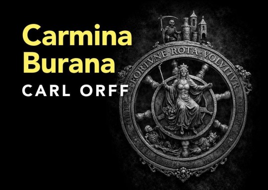 Cartel de Carmina Burana de Carl Orff para el festival ClàssicAnd 2026