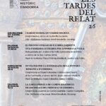 Cartel de la conferencia sobre camins històrics en Encamp, Andorra.