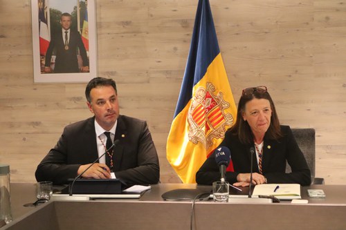 Reunión sobre la creación del nuevo Parc Nacional en Andorra.
