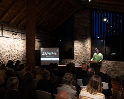 Inauguració del Cicle Geografies amb Senegal com a protagonista a Ordino