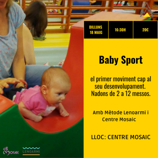 Taller Baby Sport para bebés de 2 a 12 meses en Andorra la Vella