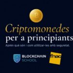 Cartel del taller sobre criptomonedas para principiantes en Andorra