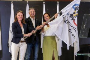 Entrega de trofeus en la cloenda dels Jocs de la Gent Gran