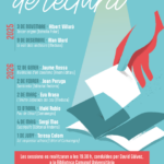 Cartel del club de lectura sobre Teresa Colom en Sant Julià de Lòria