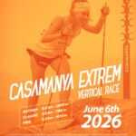 Participante en la Casamanya Extrem Vertical Race en Andorra