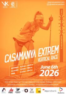 Participante en la Casamanya Extrem Vertical Race en Andorra