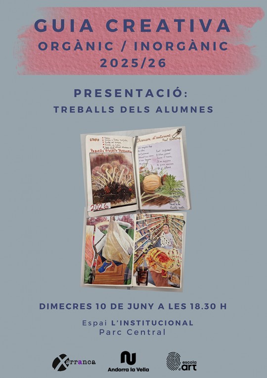 Presentació de la Guia Creativa amb treballs dels alumnes a Andorra la Vella