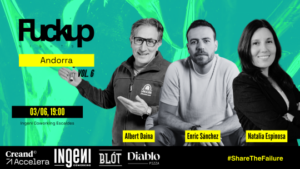 Ponents de la sisena edició de Fuckup Nights Andorra a Ingeni Coworking