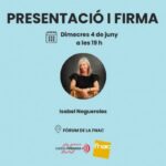Presentación de libro y firma de Isabel Nogueroles en Andorra la Vella