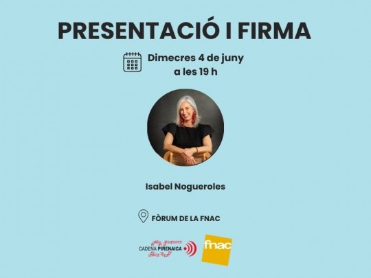 Presentación de libro y firma de Isabel Nogueroles en Andorra la Vella