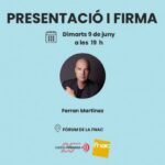 Ferran Martínez en la presentación de su libro en FNAC Andorra