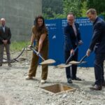 Colocación de la primera piedra del centro sociosanitario en Encamp