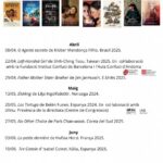 Cartel de la programación del Cineclub de les Valls para abril a junio de 2026