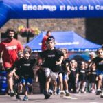 Infants corrent en la cursa Spartan Kids a Encamp